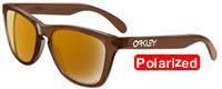 Oakley Frogskins Polished Rootbeer / Bronze Polarized (03-224)
